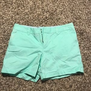 Tiffany blue shorts